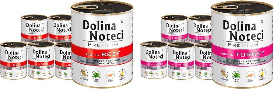 Dolina Noteci Dolina Noteci PREMIUM bogata w wołowinę i indyka 24x800g