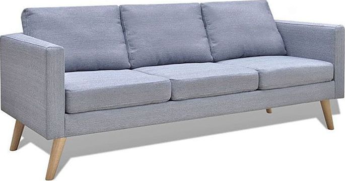 Elior Sofa 3-osobowa Lavinia 2L - jasny szary