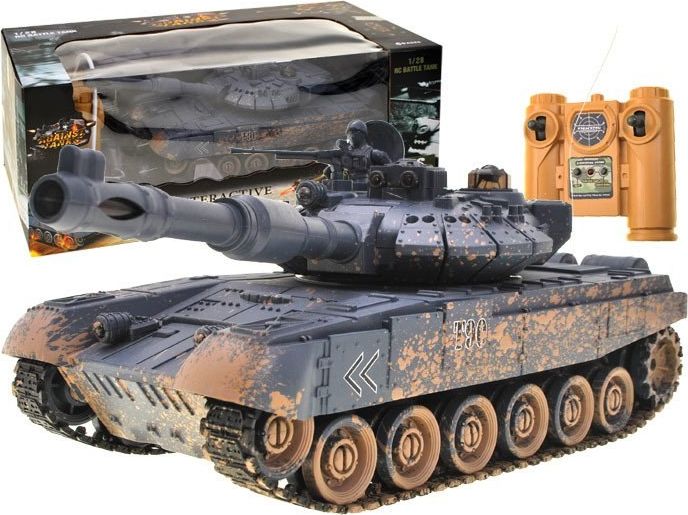 Jokomisiada Sterowany CZOŁG T90 strzela jeździ świeci RC0373 ZMIANA KOLORU