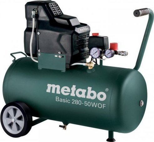 Kompresor samochodowy Metabo KOMPRESOR BEZOLEJOWY 50L BASIC 280-50 W OF (1 SZT)