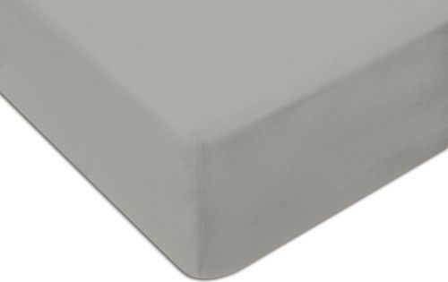 Darymex Prześcieradło Jersey 60x120 z gumką do łóżeczka szare popiel