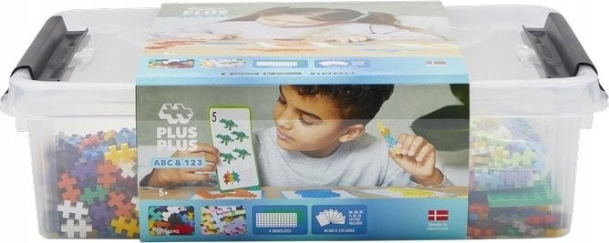 Plus Plus PLUS-PLUS MIX NAUCZ SIĘ BUDOWAĆ ABC&123 - 2000 ELEMENTÓW