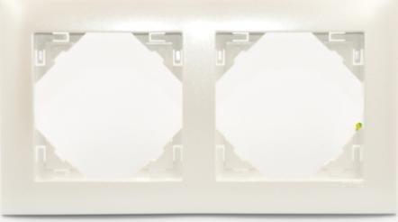 Efapel EFAPEL AQUARELLA RAMKA 2-KROTNA LODOWY 90920 TGE