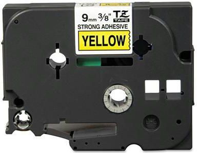 Brother taśma żółta TZ-S621 nadruk czarny