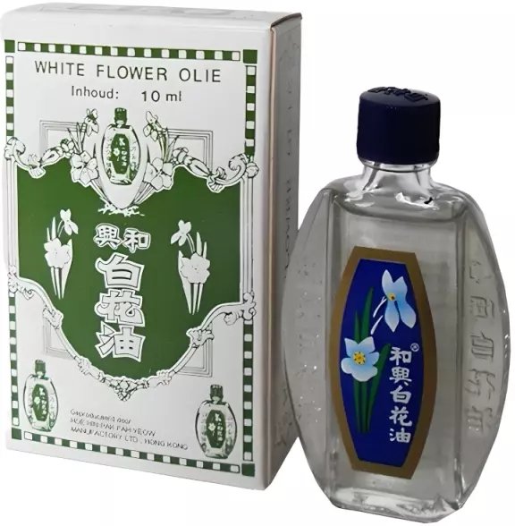 Olejek leczniczy do wcierania na bóle mięśni chłodzący 10ml - Hoe Hin