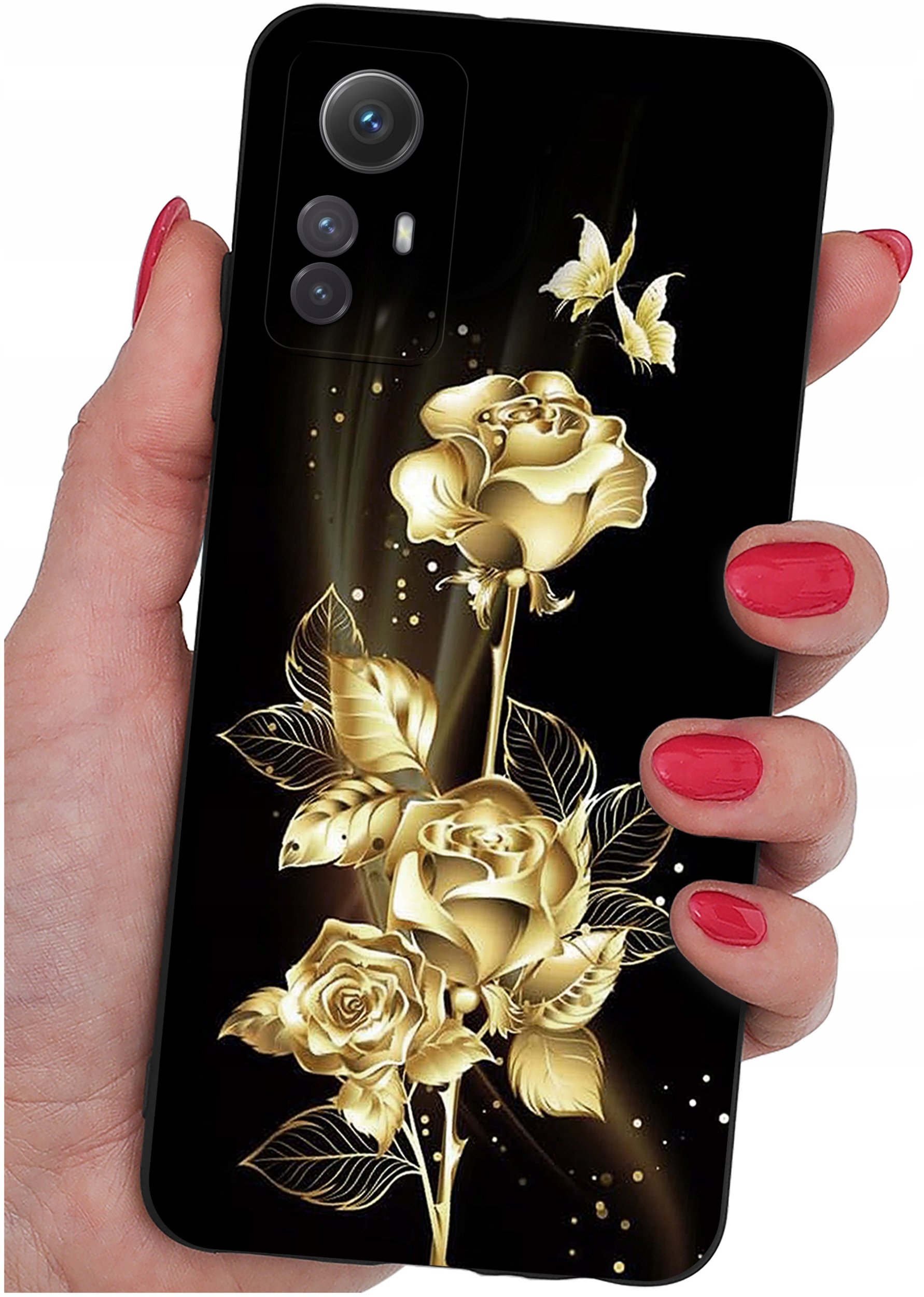 krainaGSM ETUI do Xiaomi Redmi Note 12S | Wzory | SILIKONOWE MATT CASE + SZKŁO 9H