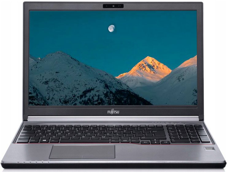 Laptop Fujitsu Lifebook E756 Core i5 6200U (6-gen.) 2,3 GHz / 16 GB / 240 SSD / 15,6'' FullHD / Win 10 Pro + kamerka