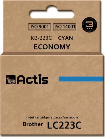 Tusz Actis Tusz ACTIS KB-223C (zamiennik Brother LC223C Standard 10 ml niebieski)