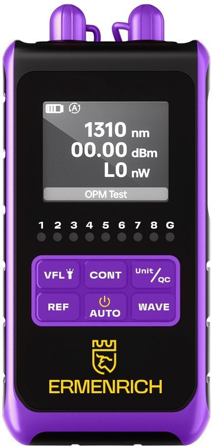 Uniwersalny miernik mocy optycznej Ermenrich NetGeeks NU25