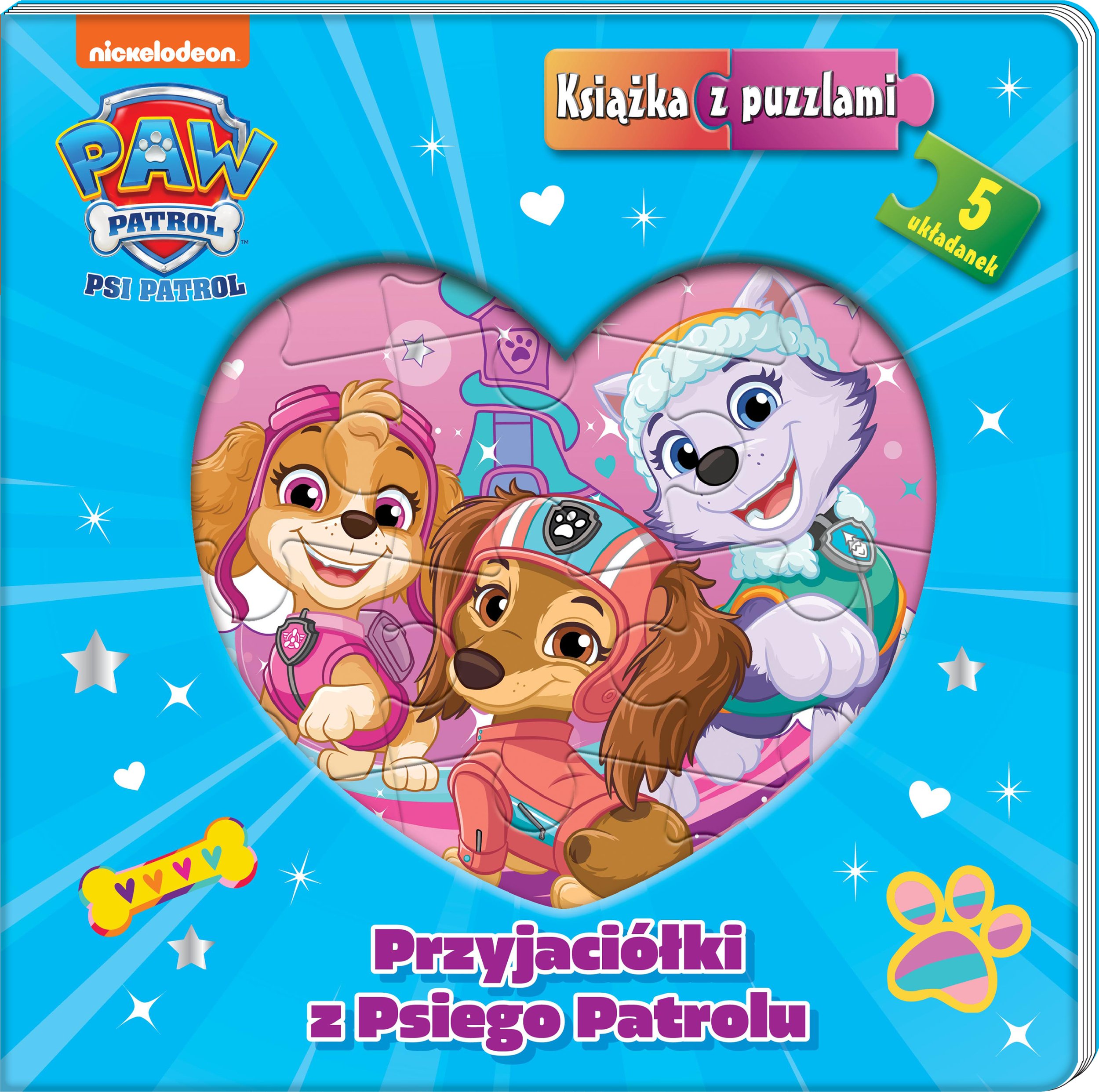 Psi Patrol. Psi Patrol. Książka z puzzlami