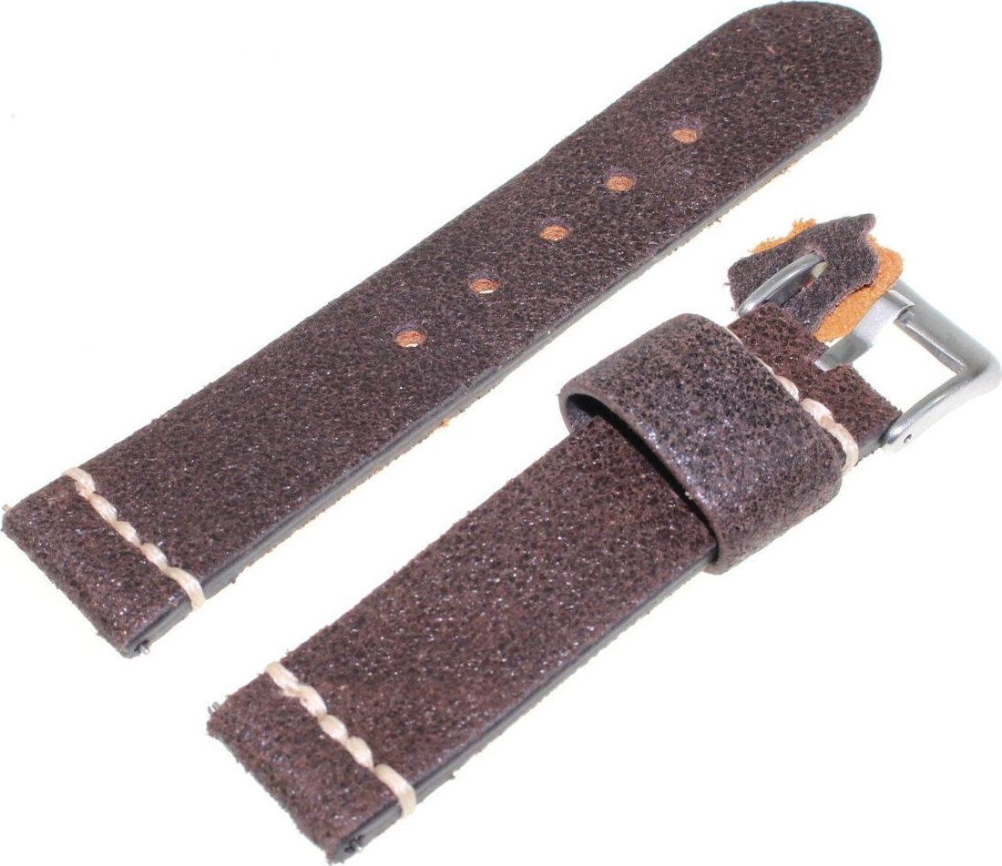 Diloy Skórzany pasek do zegarka 20 mm Diloy 406.20.2 Easy Click