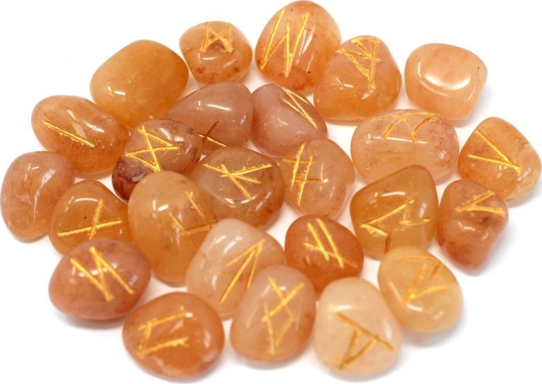 Art-Pol Kamień runiczny - Awenturyn Żółty