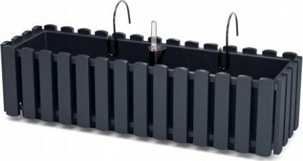 Prosperplast Skrzynka balkonowa z nawadnianiem antracyt 60 cm Boardee