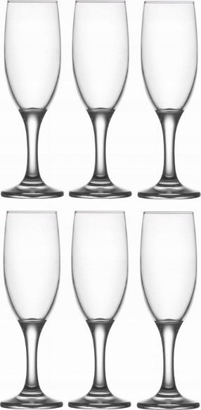 Kadax KADAX Kieliszki Do Szampana 190ml Komplet 6szt