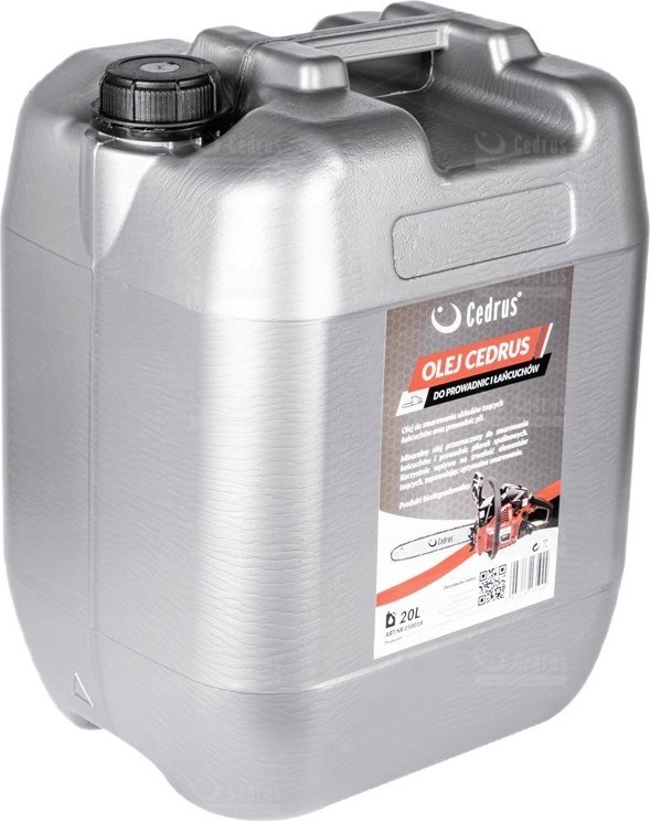 Cedrus OLEJ CEDRUS 20L DO SMAROWANIA ŁAŃCUCHÓW I PROWADNIC PIŁ PILAREK PRZECINAREK - EWIMAX - OFICJALNY DYSTRYBUTOR - AUTORYZOWANY DEALER CEDRUS