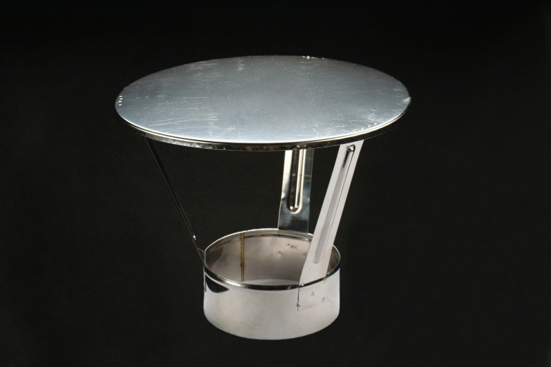 Krzys-Pol Parasol kominowy DN120 do kotłów z otwartą komorą spalania - SJBPA120