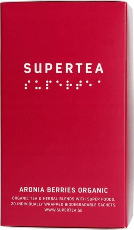 Teministeriet Teministeriet - Supertea Aronia Berries Organic - Herbata 20 Torebek