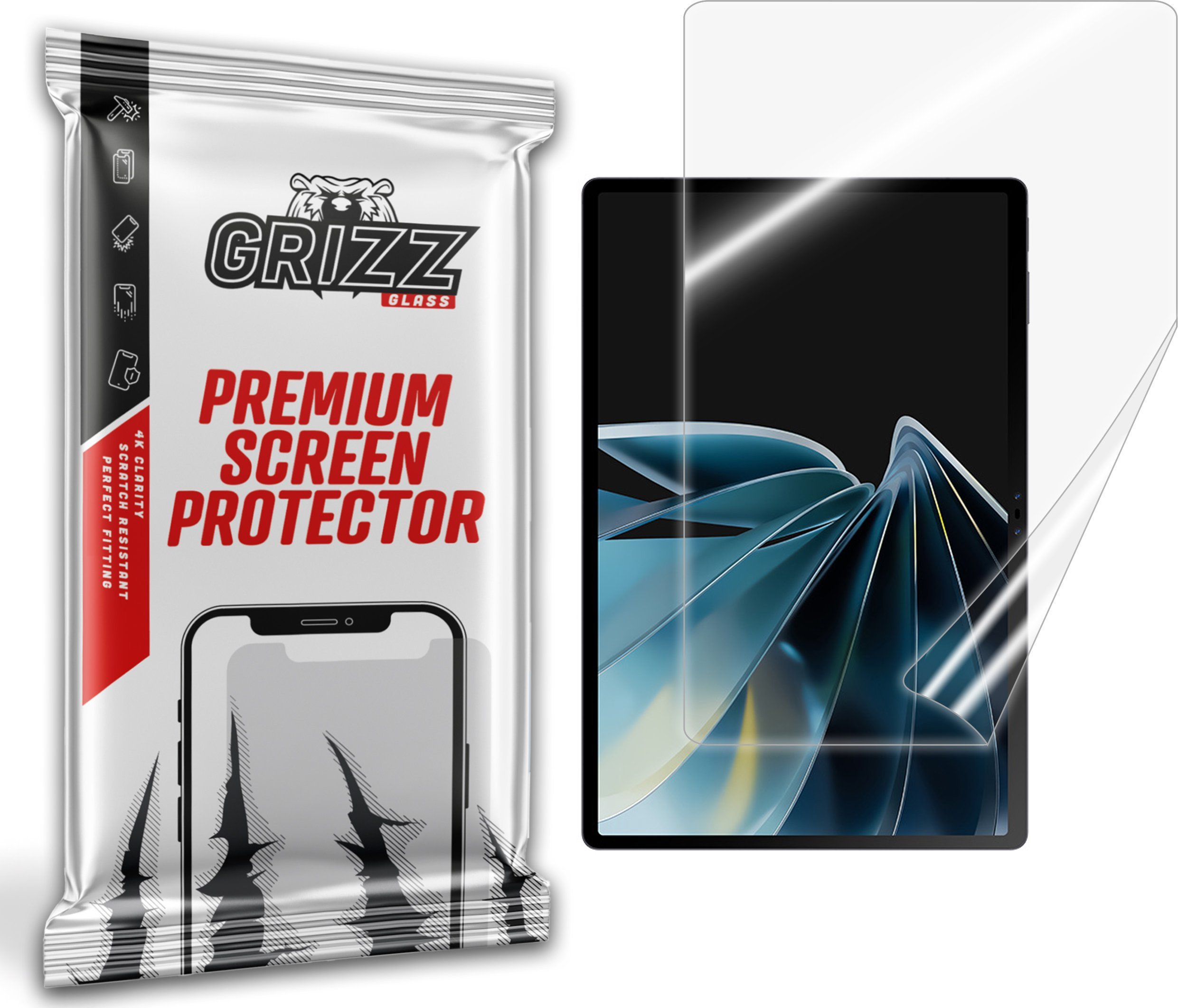 GrizzGlass Folia ceramiczna GrizzGlass CeramicFilm do Nubia Pad 3D 2