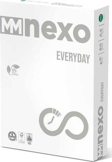 Papier kserograficzny MMnexo, Everyday A4, 80 g/m2, biały, 500 arkusza, nadaje si do laser + atram.