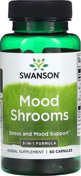 Swanson Swanson - Mood Shrooms, 60 kapsułek