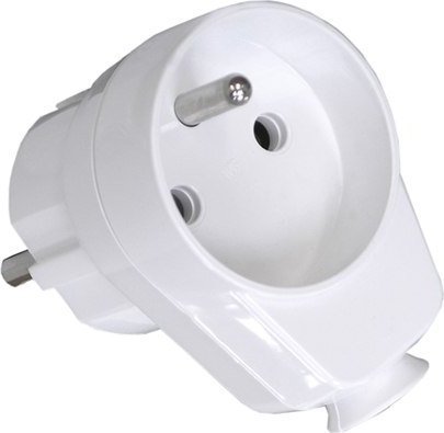 Orno Wtyczka 2P+Z z gniazdem