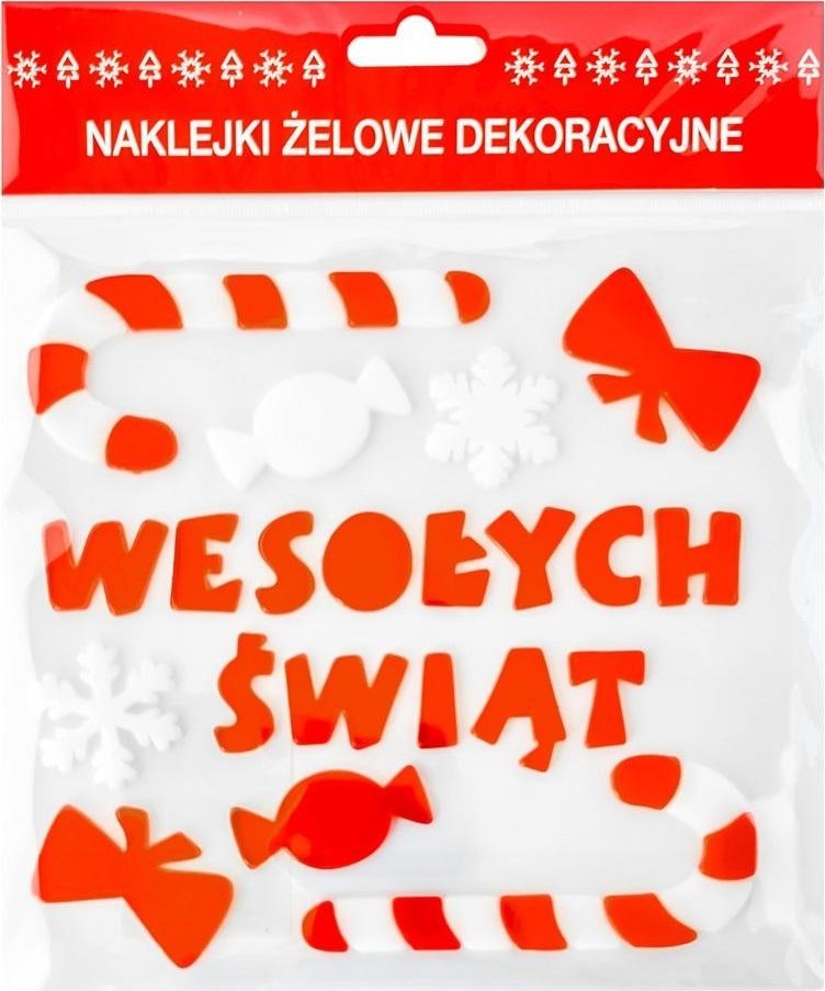 Naklejki żelowe Cukierki