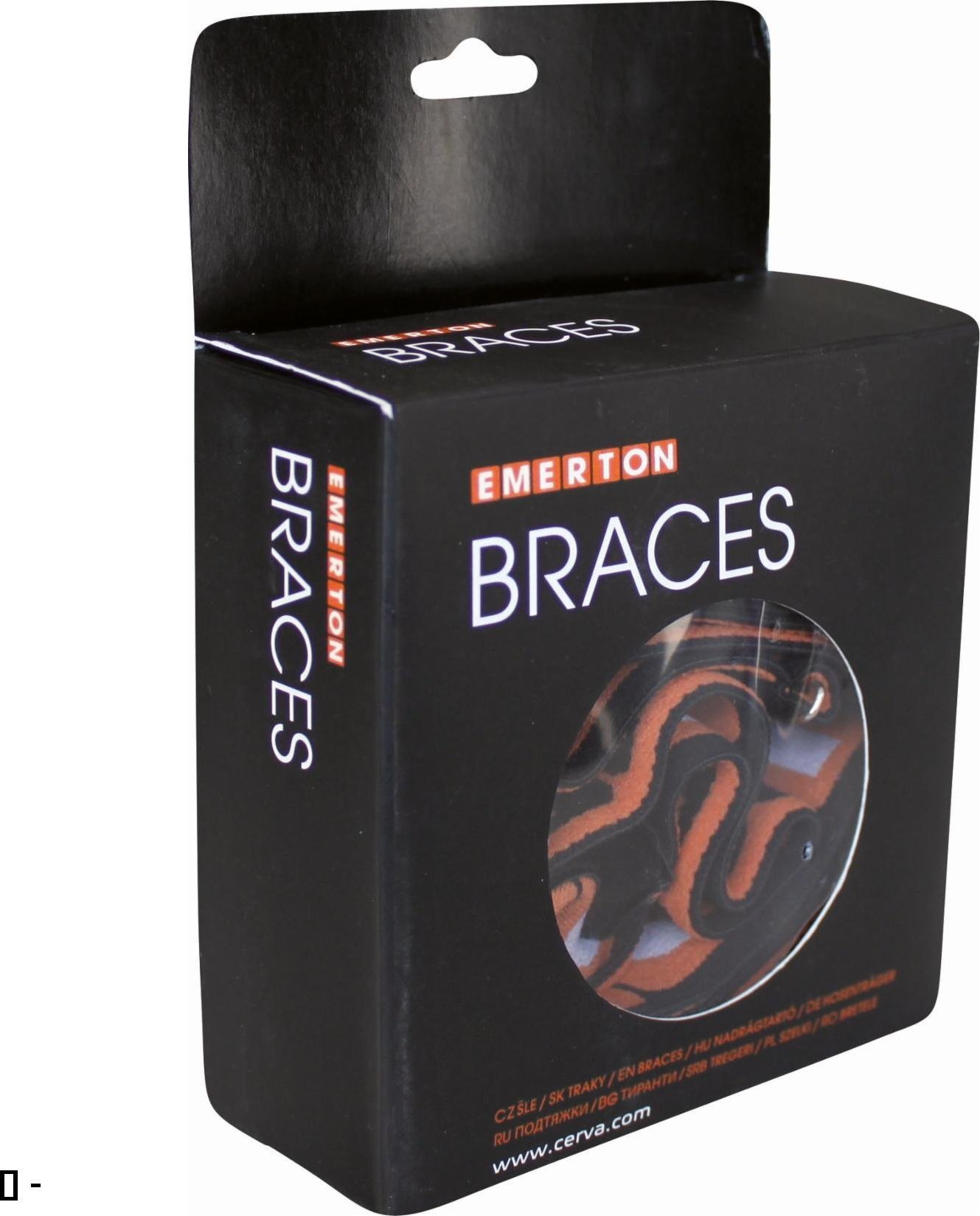 CERVA EMERTON szelki Braces - niezwykle elastyczne szelki z regulacją przyjemne w dotyku, szerokość 5 cm.