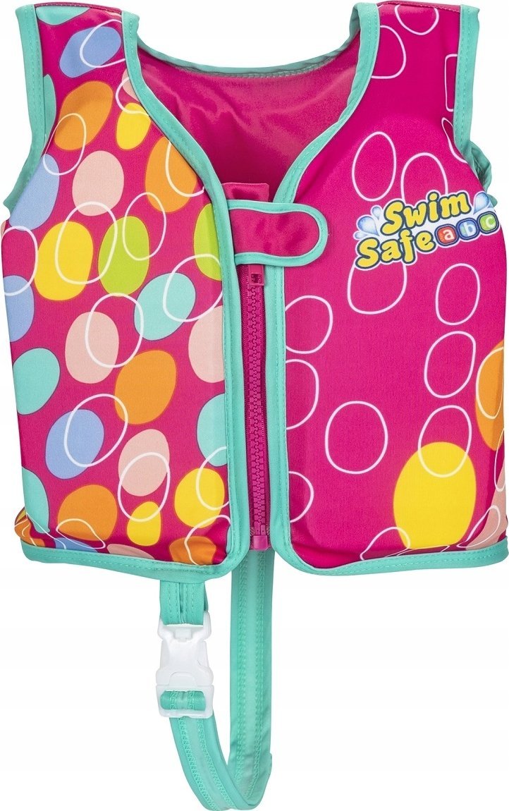 Bestway BESTWAY 32176 Kamizelka do pływania dziecięca różowa 1-3lat 11-19kg
