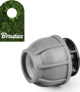 Bradas Zaślepka do rur PE 32mm korek PN10 BRADAS 7322