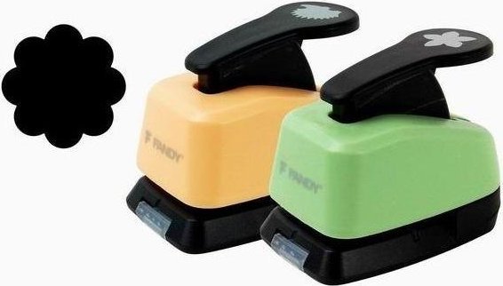 FANDY Dziurkacz ozdobny 16mm kwiatek MIX