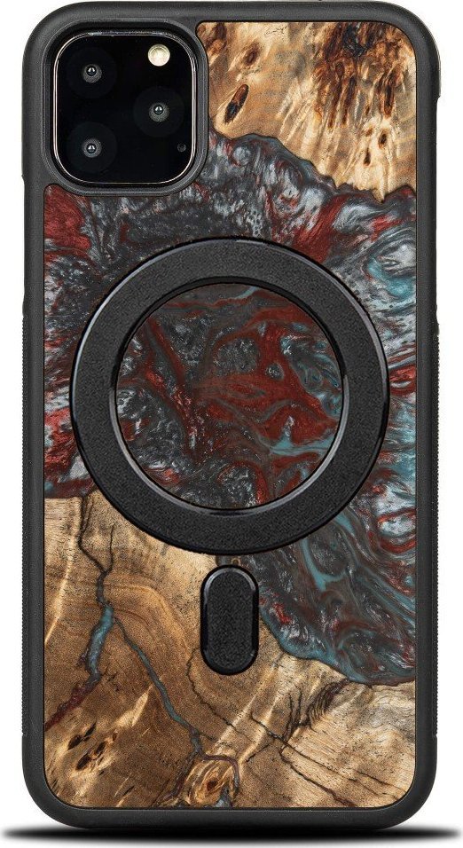 BeWood Etui Bewood Unique na iPhone 11 Pro Max - Planets - Pluton z MagSafe