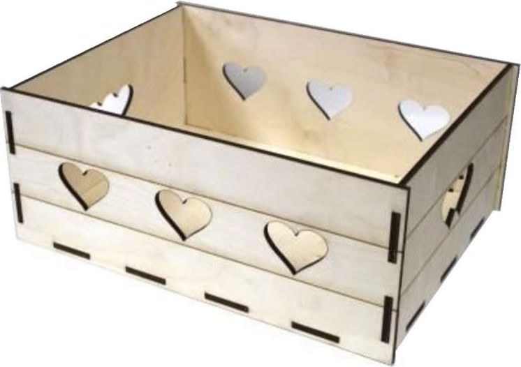 Anapol Pudełko skrzynka na prezent Ślub Serce