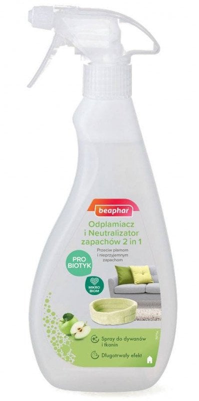 Beaphar Odplamiacz i neutralizator zapachów 2in1 Odour Eliminator dla psa i kota 500ml