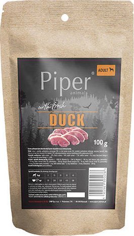 Karma sucha dla psa Piper Animals z kaczką 100 g