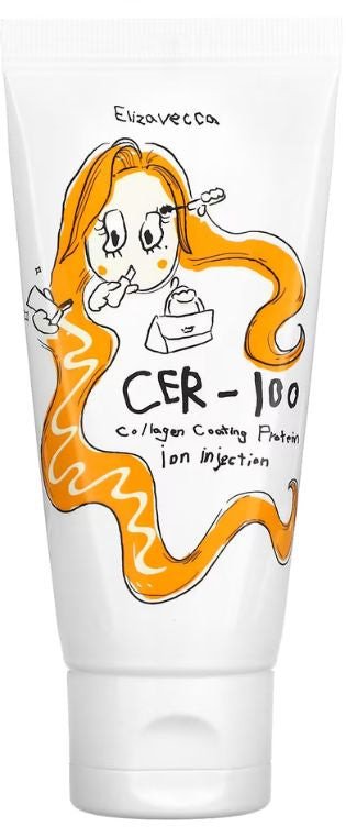 Plaukų esencija pažeistiems plaukams Elizavecca Milky Piggy Collagen Coating Protein Ion Injection, 50 ml