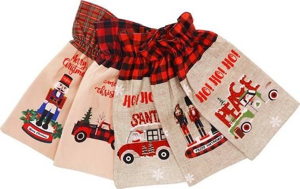 Dekoracja świąteczna Springos pokrowiec na butelkę