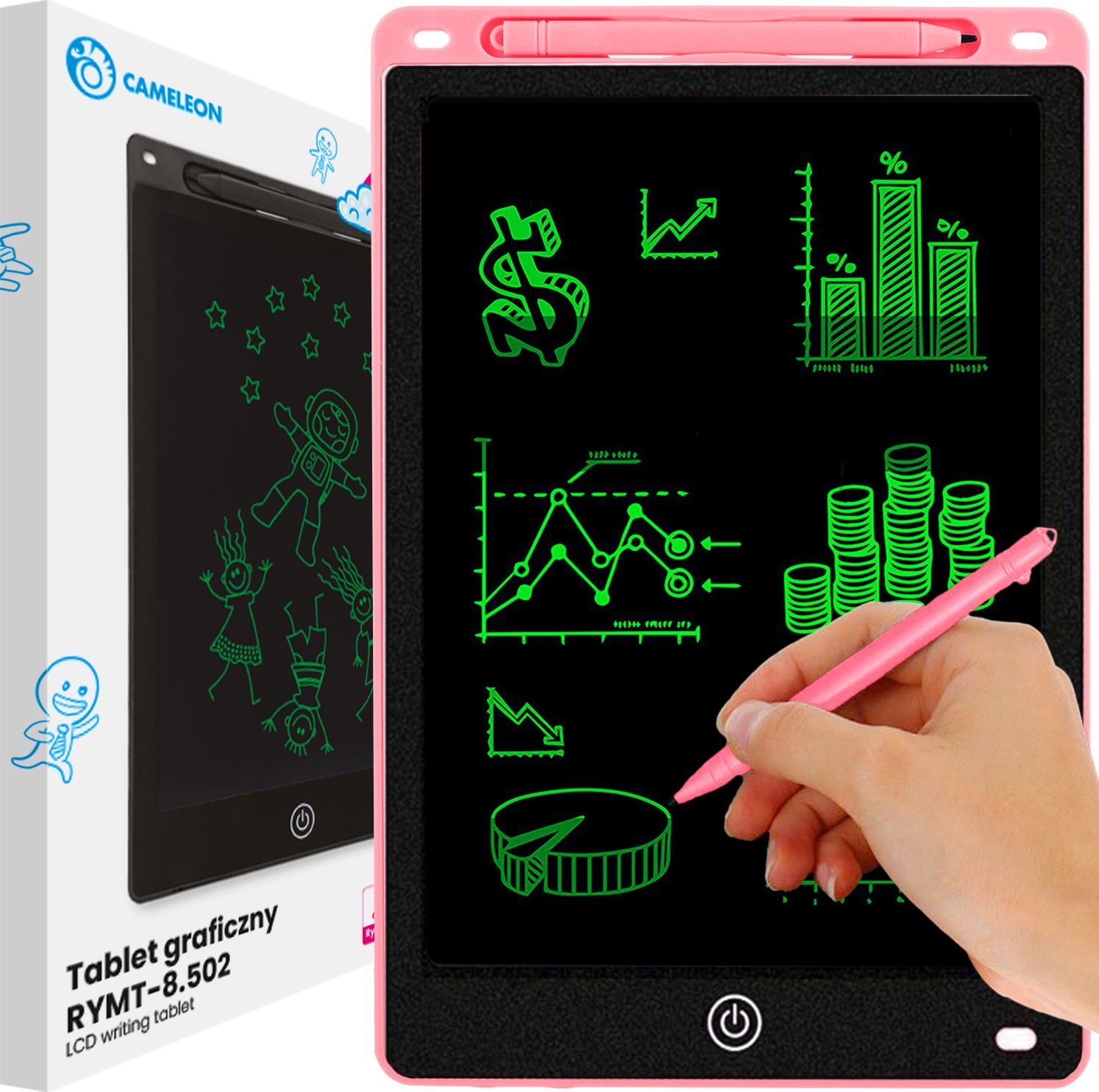 TABLET GRAFICZNY DLA DZIECI 10' RYMT-8.502 PINK