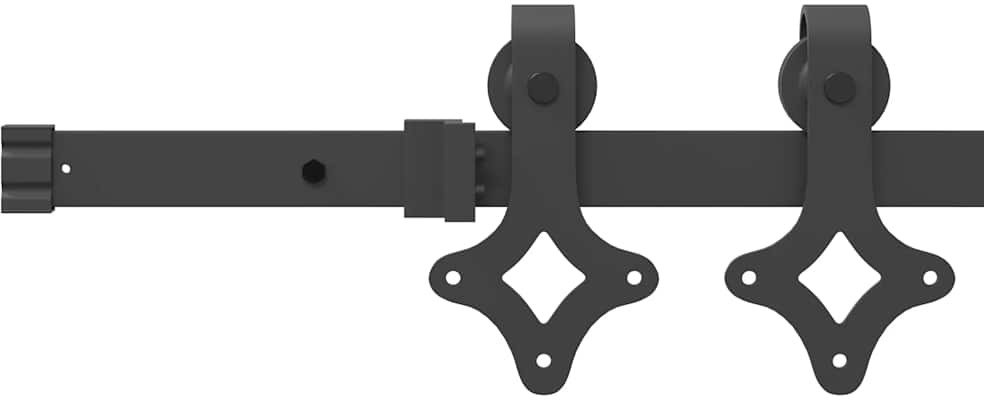 Zestaw drzwi przesuwnych vidaXL z akcesoriami Białe 73,5x211 cm Lite Drewno Sosnowe, Drzwi wewnętrzne vidaXL z Szkłem 'ORKDAL'Białe 73,5x211x4 cm