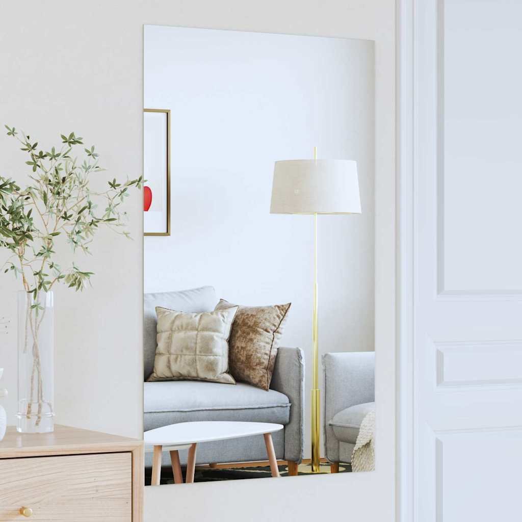 Lustro vidaXL Lustro ścienne 100 x 60 cm szkło hartowane