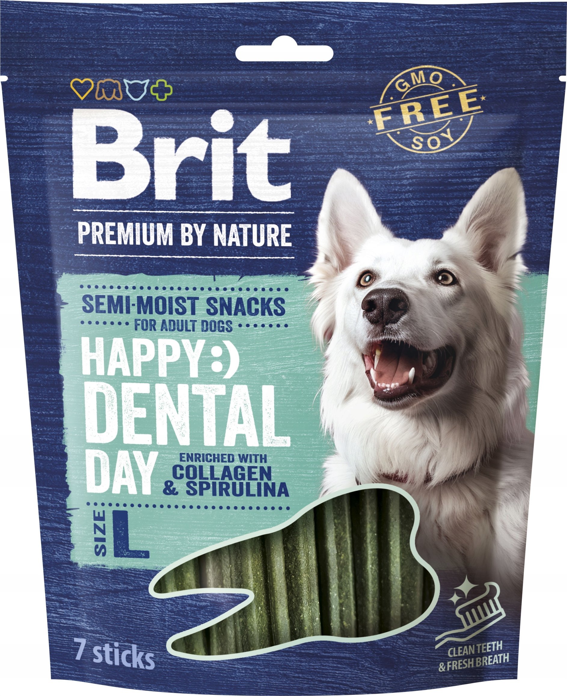 BRIT PREMIUM DOG SNACK DENTAL L