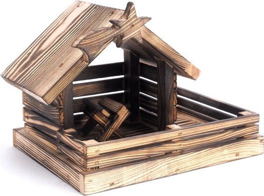 Wnuk Szopka Świąteczna Opalana