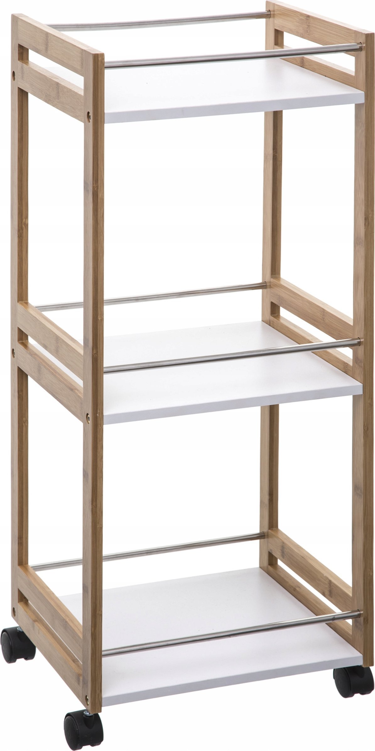 5five Regał kuchenny na kółkach, 30 x 36 x 80 cm, 3 poziomy
