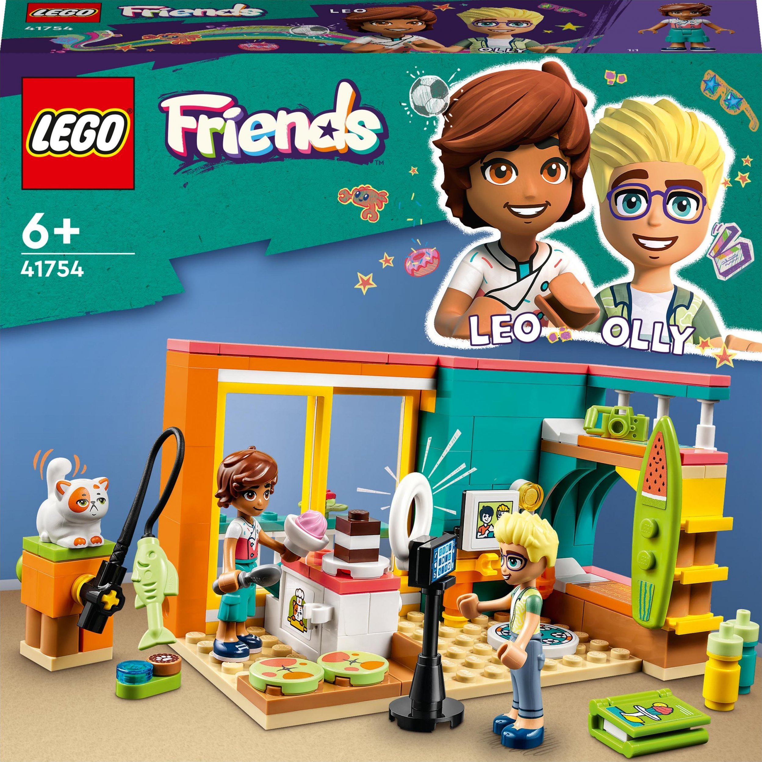 LEGO Friends Pokój Leo (41754)