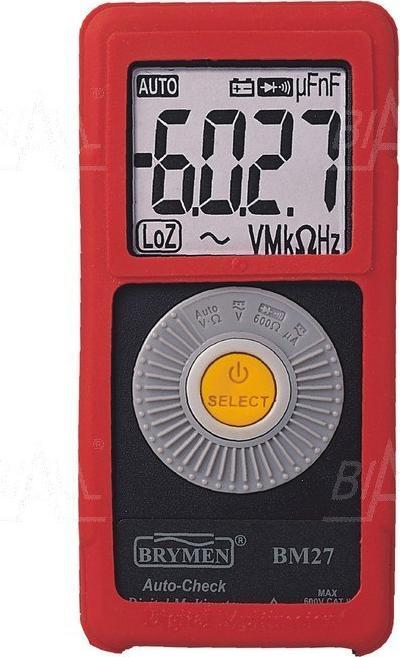 Brymen Multimetr kieszonkowy AC/DC, BM27s Brymen