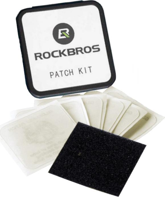 RockBros Zestaw Naprawczy Łatki Samoprzylepne Do Dętek 6Szt Bezklejowe