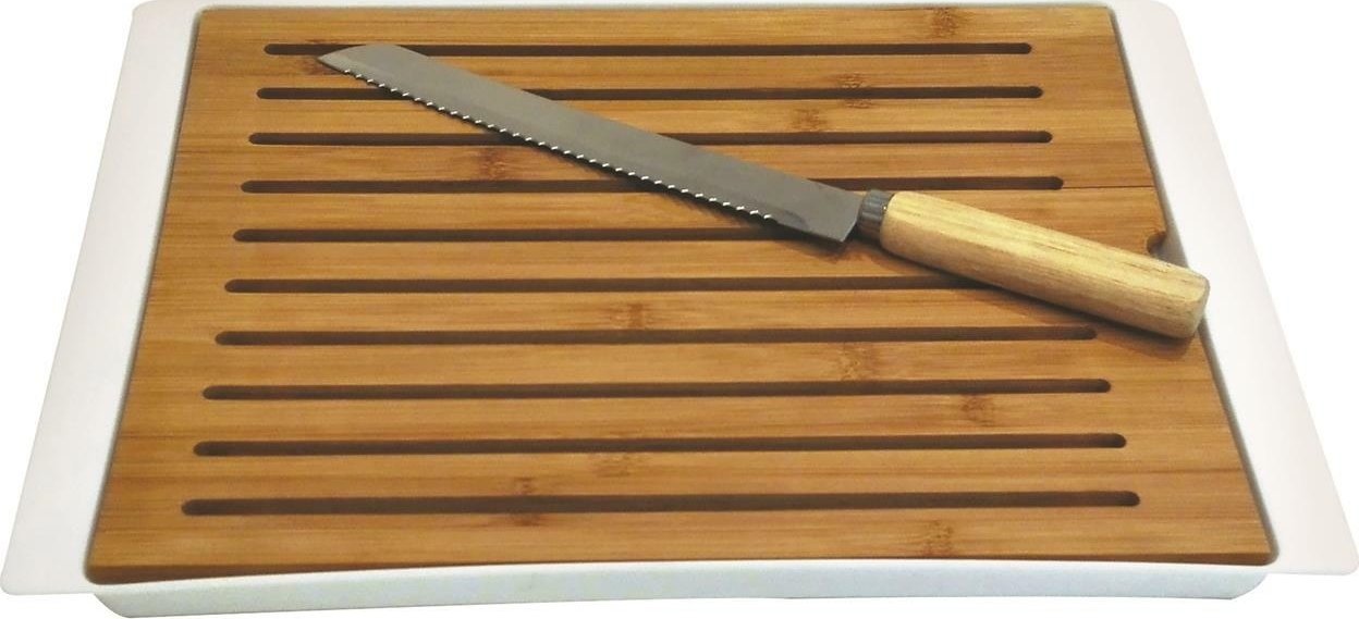 Deska do krojenia Intesi INTESI ZESTAW DESKA DO KROJENIA + NÓŻ 38X27 CM