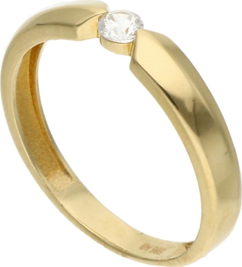 Rosanto Złoty pierścionek z cyrkonią roz. 13 585 14k