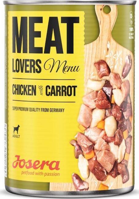 Josera Meatlovers Menu Kurczak z marchewką 400g