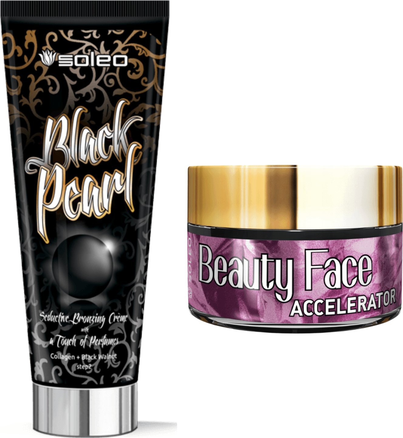 Soleo Soleo Black Pearl + Słoiczek Beauty Face