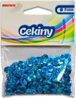 Cekiny hologramowe H 110 jasny niebieski